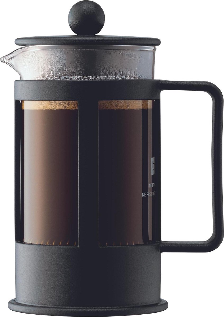 Bodum Kenya Cafetière - 3 kops - 0.35 L - Zwart