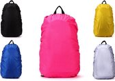 Regenhoes Rugzak - Waterdichte Backpack Hoes - Flightbag 35L | Bescherm uw tas tegen regen! (Roze)