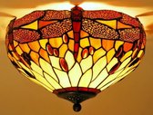 Tiffany plafondlamp Libelle 40 / 80