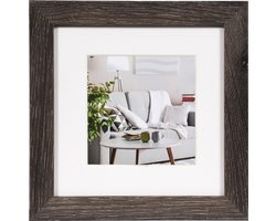 Fotolijst - Henzo - Modern - Fotomaat 15x15 cm - Donkergrijs