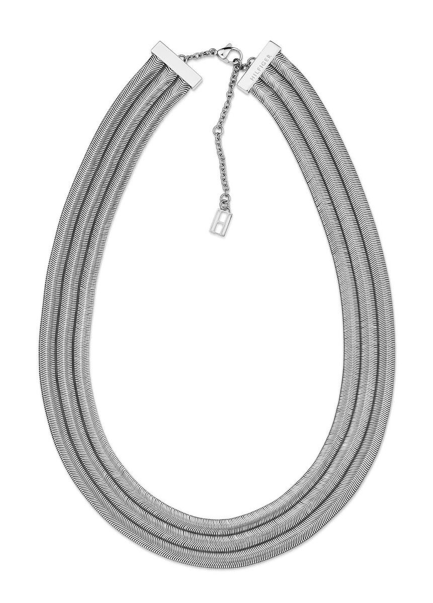 Tommy Hilfiger TJ2700978 Collier- Zilverkleurig