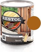 RESTOL Houtolie Zijdeglans  Notenbruin