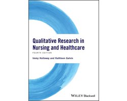 Omslag van Qualitative Research in Nursing and Healthcare
