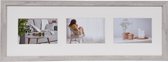 Fotolijst - Henzo - Modern Gallery - Collagelijst voor 3 foto's - Fotomaat 10x15 cm - Wit