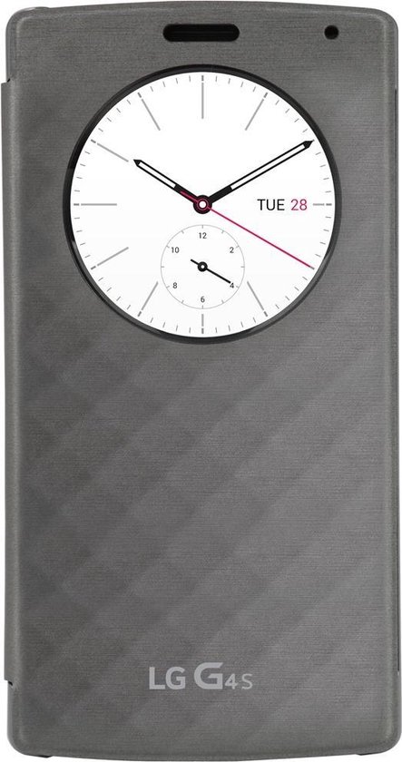 LG Quick Circle case - Cover voor LG G4s - Zilver