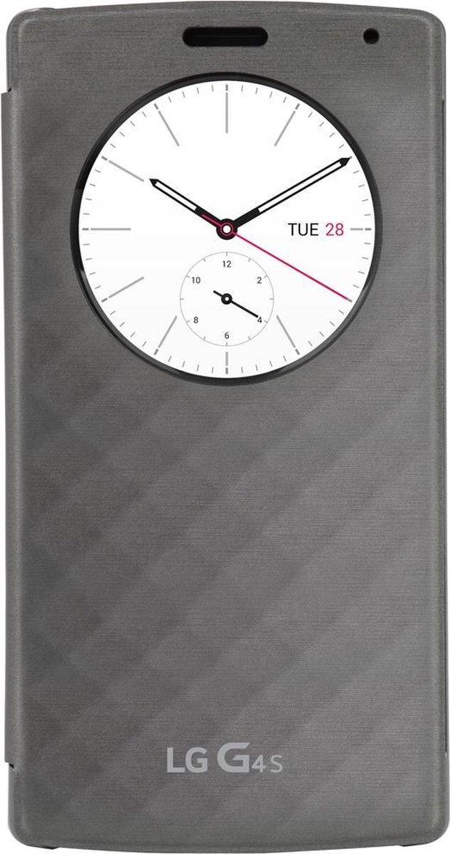 LG Quick Circle case - Hoesje voor LG G4s - Zilver