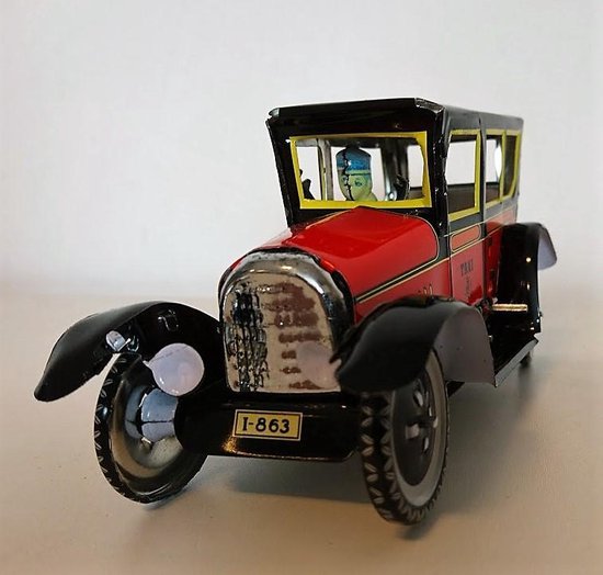 Auto Taxi van Blik, Nostalgisch Speelgoed, Opwindbaar | bol.com