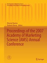 Developments in Marketing Science 2007