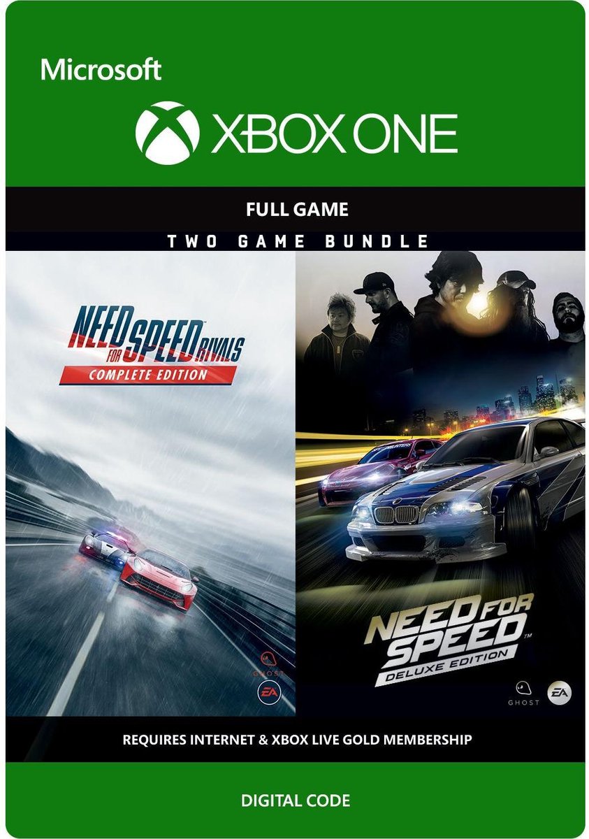 systematisch Beschikbaar Heerlijk Need for Speed Rivals Complete Edition & Need for Speed Deluxe Bundle - Xbox  One... | bol