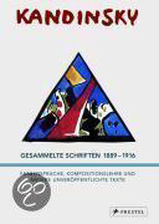 Cover van het boek 'Farbensprache, kompositionslehre und andere texte'