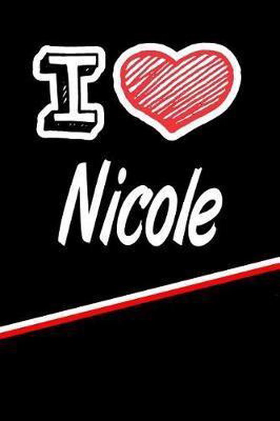 I Love Nicole, Rob Cole 9781793346452 Boeken