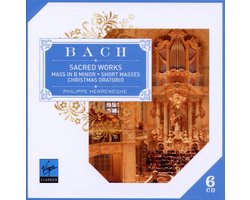 Bach Sacred Works (6 Klassieke Muziek CD) Herreweghe