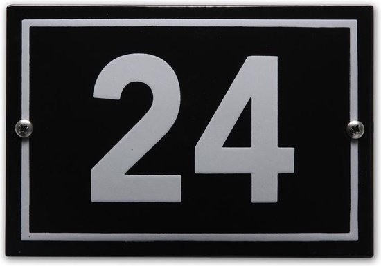 Huisnummer model Phil nr. 24 | bol.com