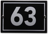 Huisnummer model Phil nr. 63
