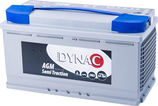 Dynac AGM - semi tractie accu 12V 85Ah / Type.nr. AGMST85 | bol.com