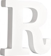 Houten letter R 11 cm