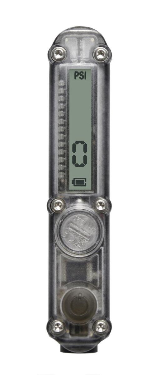 Lezyne Digital Check Drive - Minipomp - Handpomp - Inclusief digitale drukmeter - Fietsaccessoires - Zwart van Lezyne — afbeelding 3