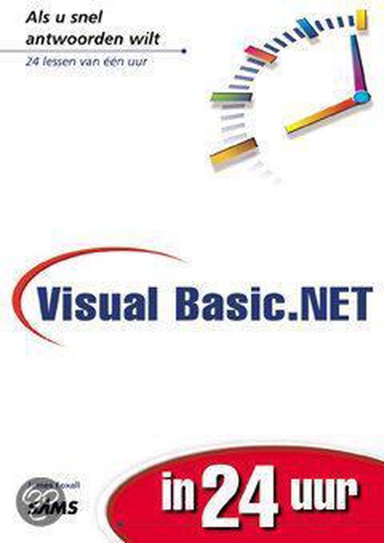 Cover van het boek 'Visual Basic.NET in 24 uur'
