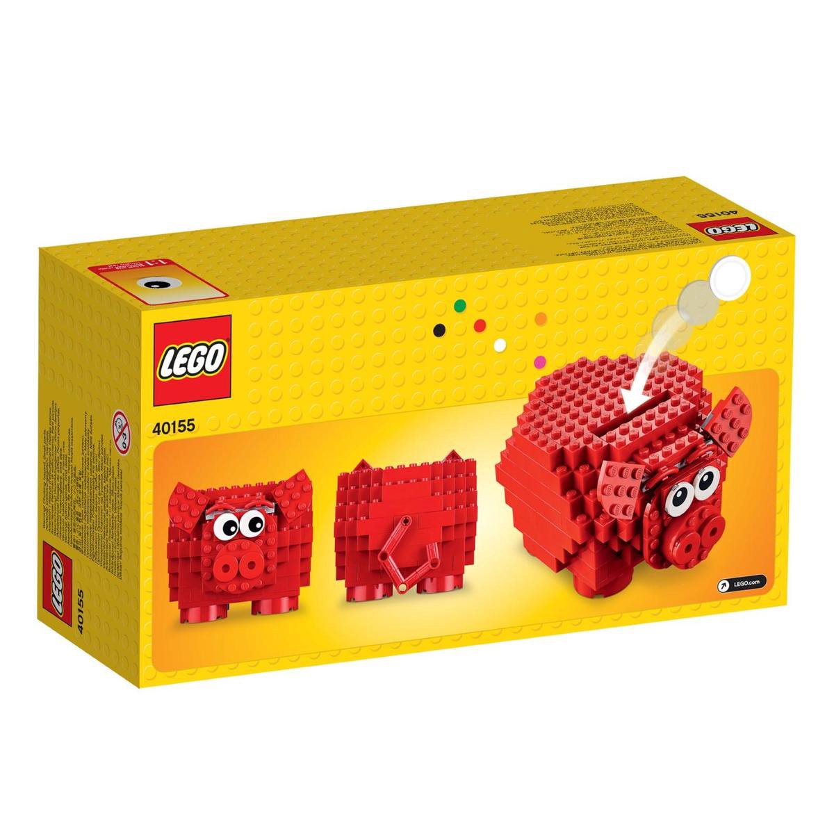 Zichzelf Mathis Concreet LEGO Spaarvarken 40155 | bol.com
