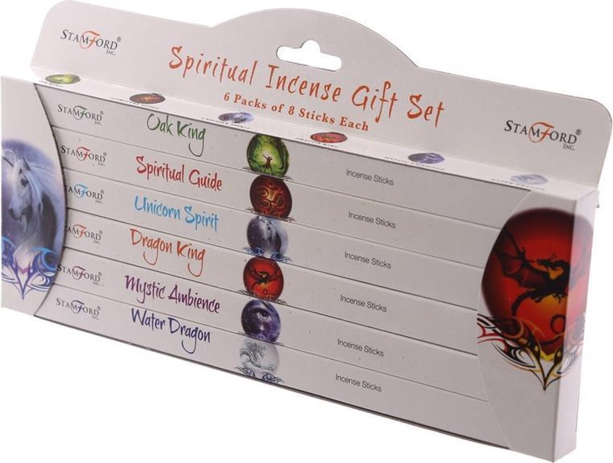Stamford wierook - Spirituele wierook - Giftset - 48 stokjes Diverse