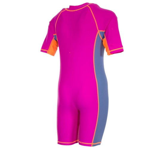 Color Kids Valley Suit UPF Wetsuit - Maat 110 - Unisex - roze/oranje/grijs Maat  110 | bol.com