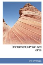 Miscellanies in Prose and Verse