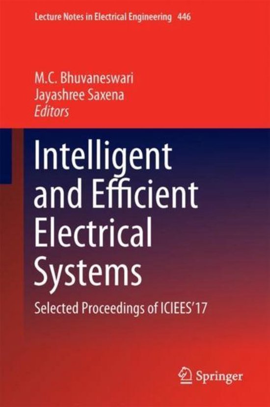 Intelligent and Efficient Electrical Systems | 9789811048517 | M.C ...