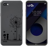 MP Case TPU case Love print voor LG Q6 -Achterkant / backcover