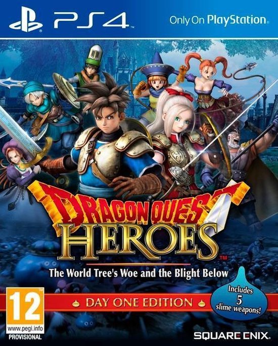 Square Enix Dragon Quest Heroes: The World Tree’s Woe and the Blight Below Day One Edition, PS4 video-game PlayStation 4