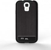 Case-Mate Barely There Brushed Aluminium Hoesje voor Samsung Galaxy S4 in zwart