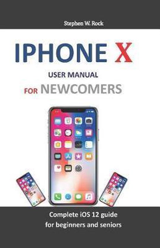 iPhone X User Manual for Newcomers - cover