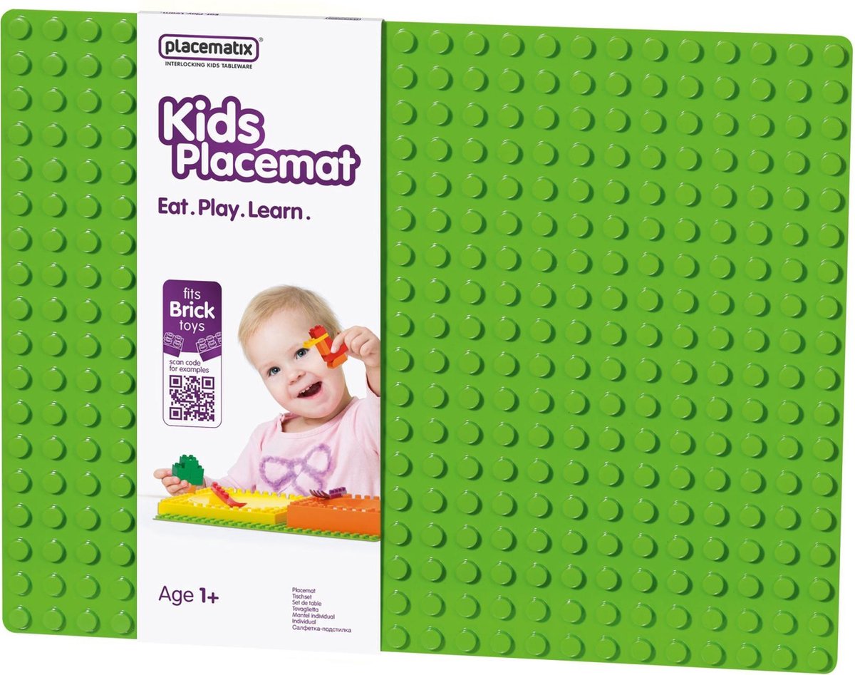 Placematix Placemat - Voor Kinderen - Groen