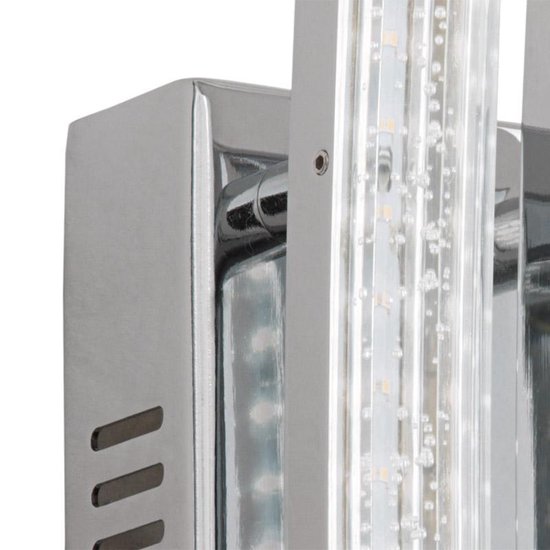 EGLO Pertini - Applique - 2 lumières - Chrome - Transparent