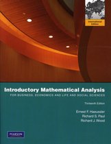 Introductory Mathematical Analysis For Business, Economics,