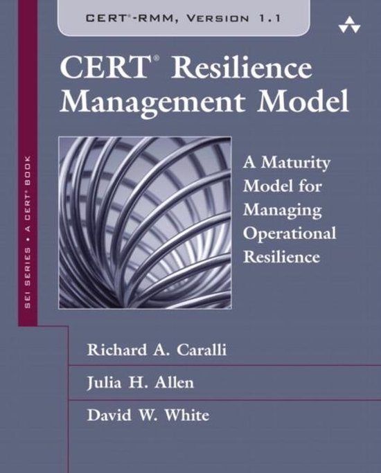 CERT Resilience Management Model (CERT-RMM) - cover