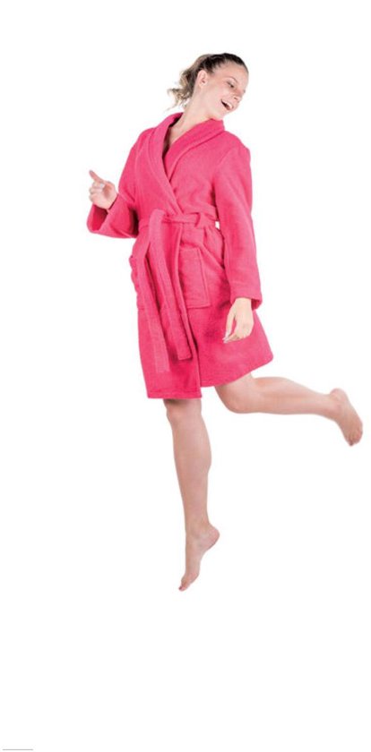 Peignoir éponge col châle Uni Alpha Ecru Taille XL - 1 pcs