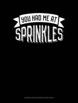 You Had Me at Sprinkles