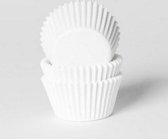 House of Marie - Cupcake Cups MINI Wit 35x23mm. 60st.