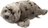 Grote grijs gevlekte zeehondknuffel