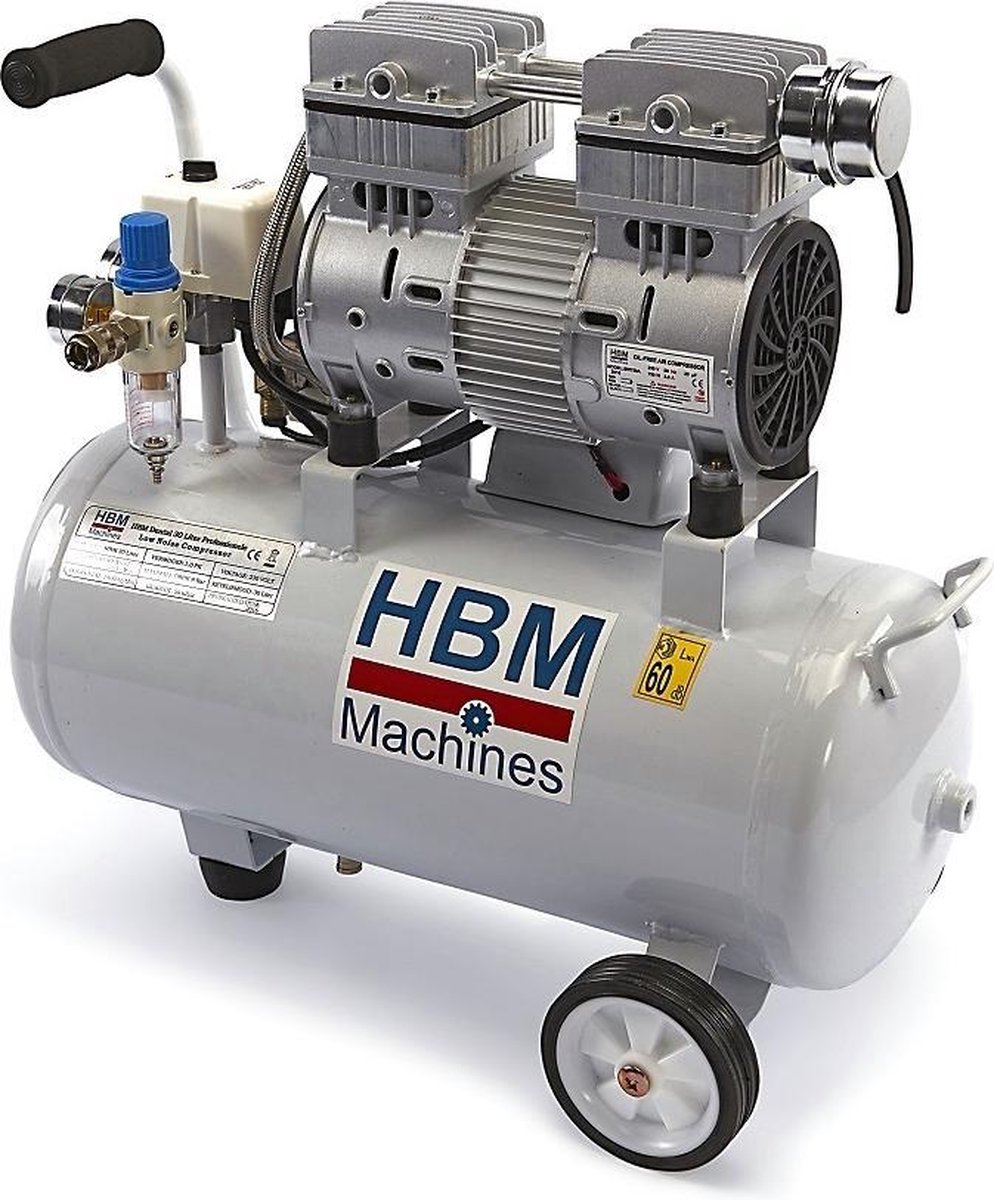 HBM 30 Liter Professionele Low Noise Compressor | bol.com