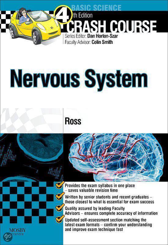 Crash Course Nervous System, Jenny Ross, Mbchb, Bmedsci 9780723436249