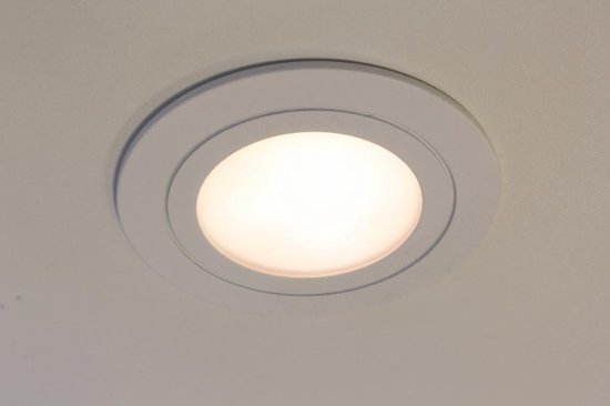 Artefact werknemer alledaags Meubelspot / Keuken- onderbouwspot LED DUKE | inbouw wit rond Ø 7,0 cm |  bol.com