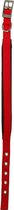 Hondenhalsband Nylon halsband “SP” dubbel 20 mm x 50 cm, rood.