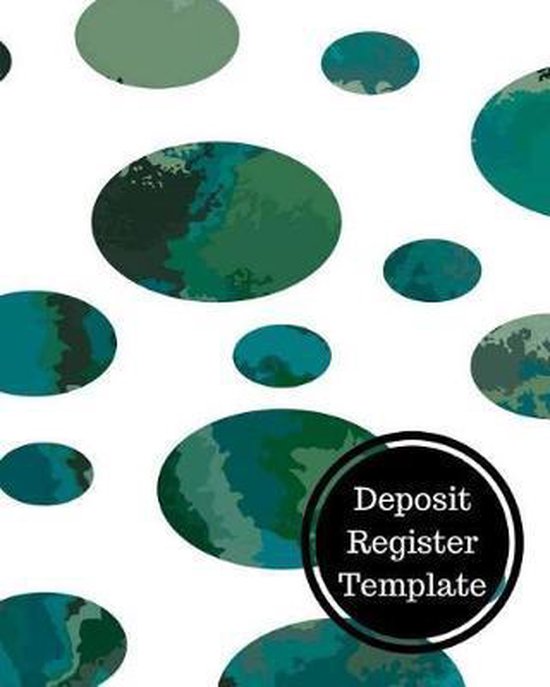 Deposit Register Example Deposit Register Template, Insignia Accounts | 9781538052044 | Boeken | bol