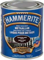 Hammerite Metaallak - Hoogglans - Bruin - 0.75L