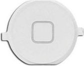 Home button knop iPhone 4/4S wit (white thuis knop) reparatie onderdeel