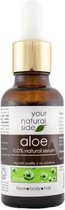 Your Natural Side Aloe Organic Serum 30ml. Pipette