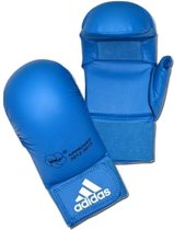 adidas WKF Karatehandschoen Met Duim Blauw Medium