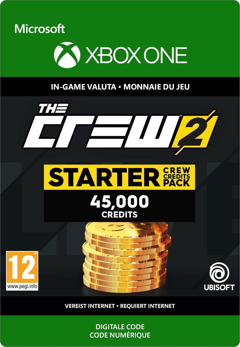 The Crew 2 - Starter Crew 45.000 Credits Pack - Xbox One Download - Xbox