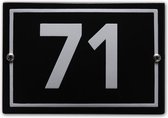Huisnummer model Phil nr. 71